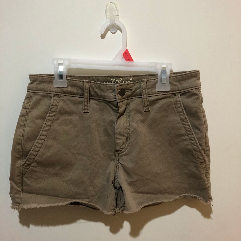 Tan Universal Thread Shorts